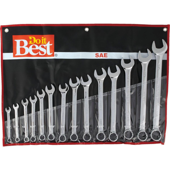 308773 Standard 12-Point Combination Wrench Set (14-Piece)
