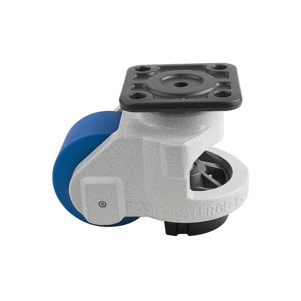 Foot Master Plate Caster,Nylon,132mm H GD-150-F-MCN