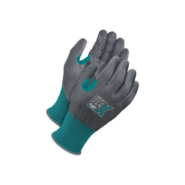 Cut-Resistant Coated Gloves, Cut Level A2 ,Foam NBR ,Textured ,L 1 PR