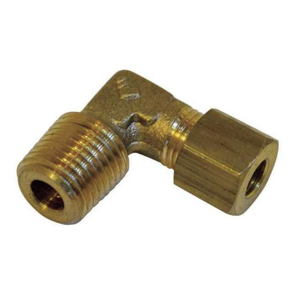 Legris 6mm Compression x Male BSPT Brass 90 Degree Elbow 10PK 0109 06 10