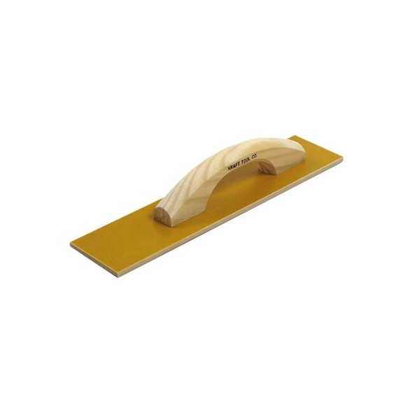 Kraft Tool Hand Float,LaminatedCanvasResin,12"L CF503
