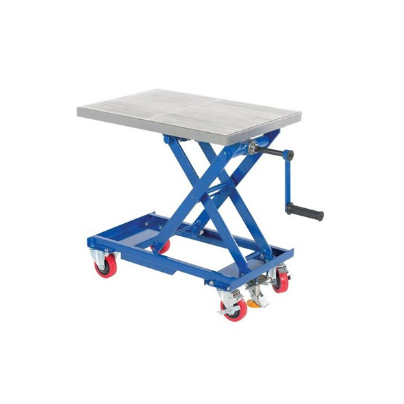 Vestil ScissorCart,37in,173/4in,Steel,330lb CART-330-M