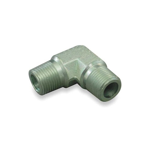 Eaton Aeroquip HydrHoseStrghtAdpt,NPT,1/2",90 Elbow,SS 259-2085-8-8