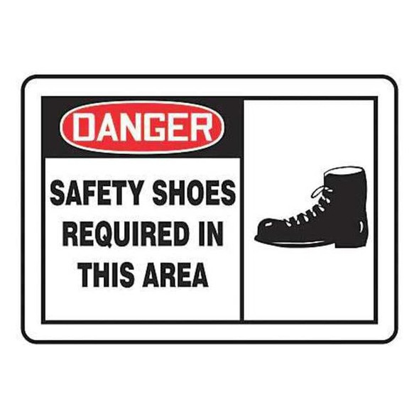Accuform Safety Label,3-1/2 In. H,5 In. W,PK5, LPPE002VSP LPPE002VSP