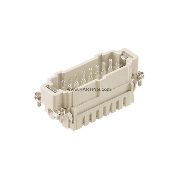 Harting Rectangular Connector Insert,16 A 09330162616