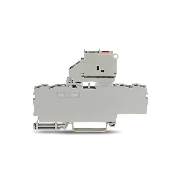Wago TermBlock,PushIn,4Con,Gry,12AWG MAX,2002 2002-1811/1000-541