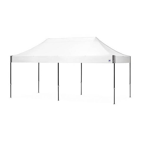 E-Z Up Eclipse Steel Shelter,10x20 Ft.,Black Fr EC3STL20KFBKTWH