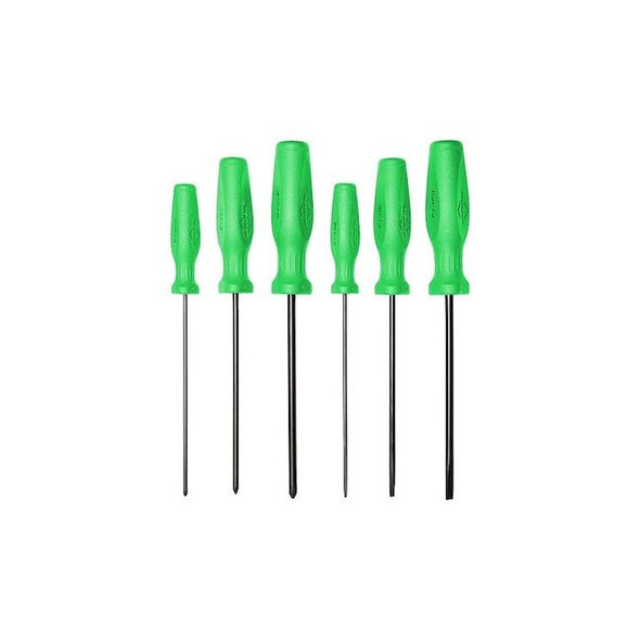Mayhew Screwdriver Set,6 pcs.,Green,16 in L 27021LTHVG