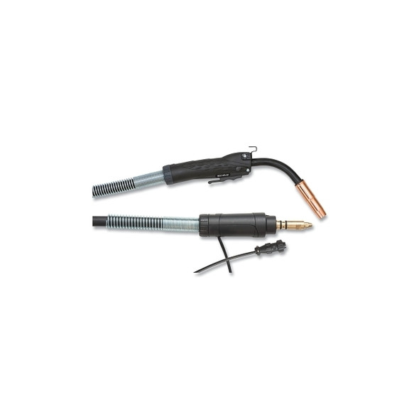 MIG Gun For Tweco® Consumables, 400 A, 15 ft, Miller® Connector, 0.045 in to 1/16 in Wire