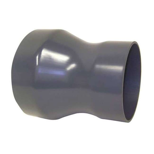Duct Reducer, 10 in x 8 in Duct Dia, Type I PVC, 8-5/8" L