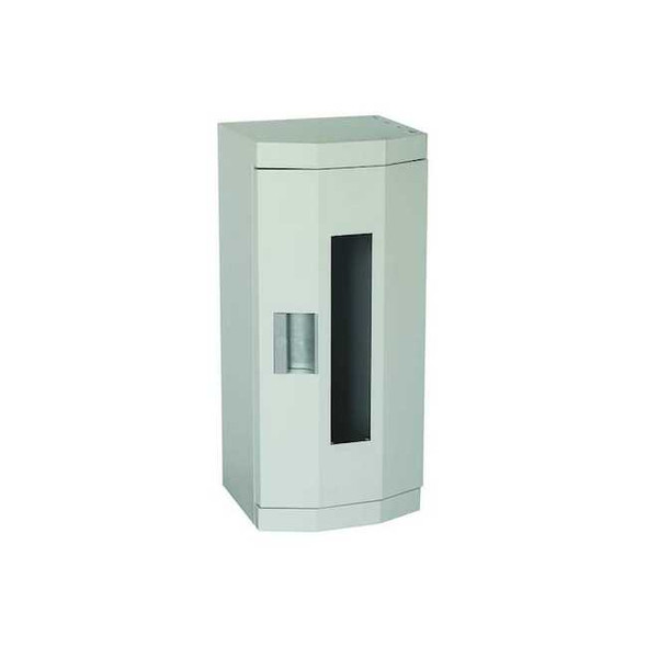 Fire Extinguisher Cabinet, Surface Mount, 25 9/16 in Height, 20 lb