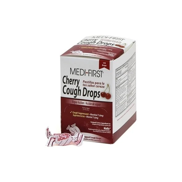 Cherry Cough Drop, Pleasant Cherry