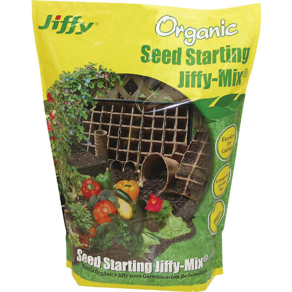 Jiffy 16 Qt. 8 Lb. All Purpose Container Organic Seed Starting Mix G316