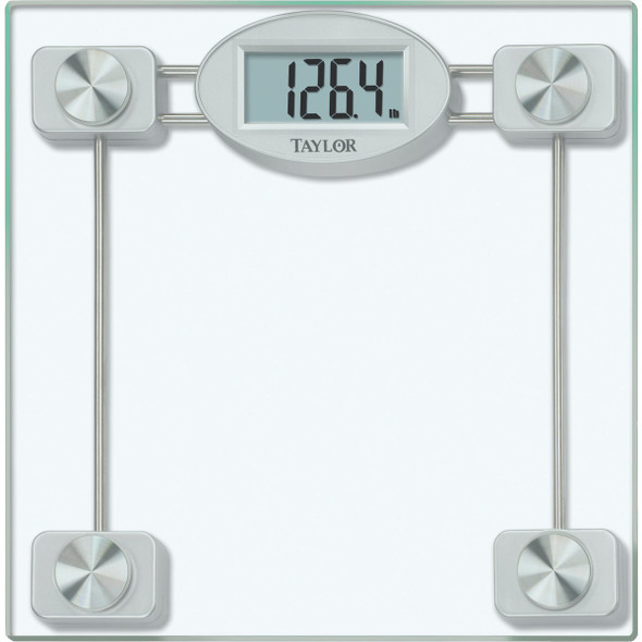 Taylor Digital 400 Lb. Glass Bath Scale, Clear 75274192