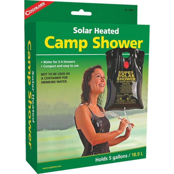 Coghlans 4.2 Gal. Solar Heated Camp Shower 2420