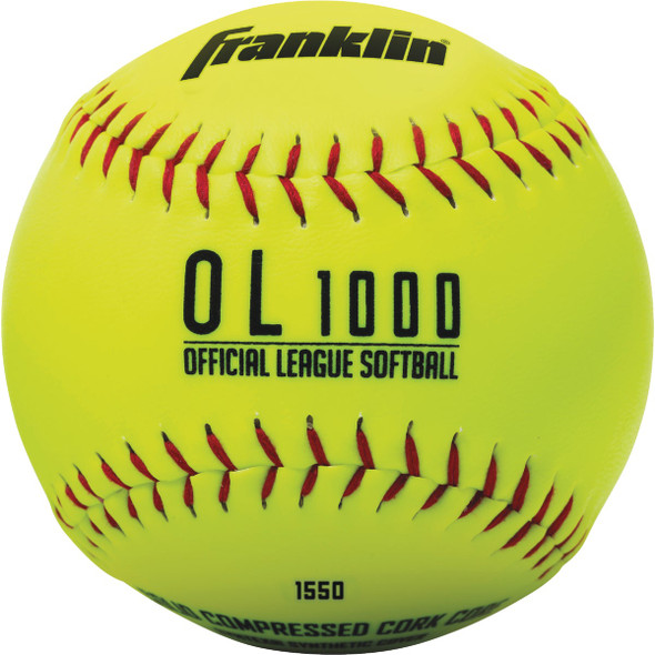Franklin White Synthetic Softball Franklin White Synthetic Softball