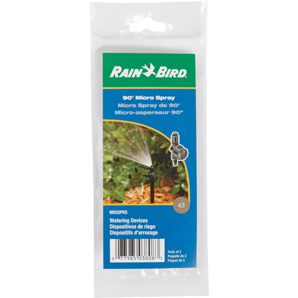 Rain Bird Quarter Circle Micro-Spray Nozzle (2-Pack) MSQ2PKSX