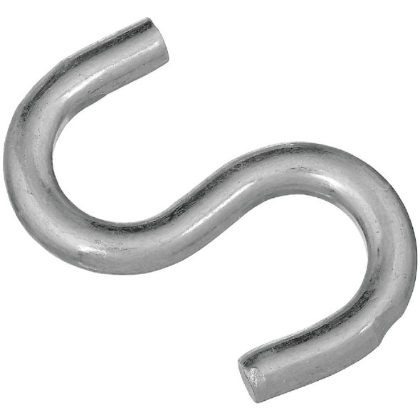 National Hardware 2-1/2 In. Zinc Heavy Open S Hook, Bulk N273-433