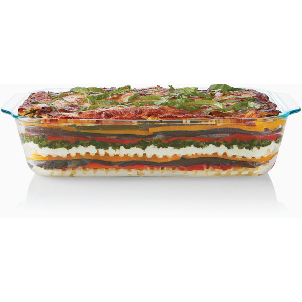 Pyrex Deep Dish 9 In. x 13 In. Glass Oblong Baking Dish 1134516 646796