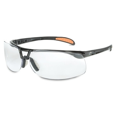 Protégé Eyewear, Clear Polycarbonate Lens, HydroShield® Anti-Fog Coating, Black Polycarbonate Frame Pack of 10