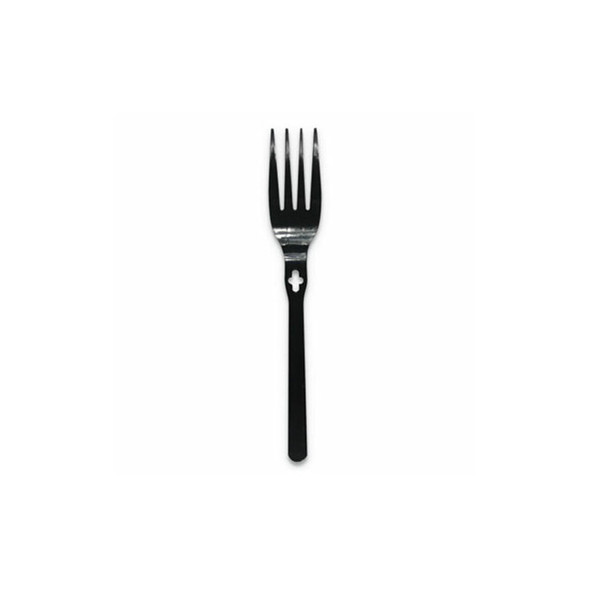 WeGo Fork WeGo Polystyrene, Fork, Plastic, Black, 1,000/Carton 54101101