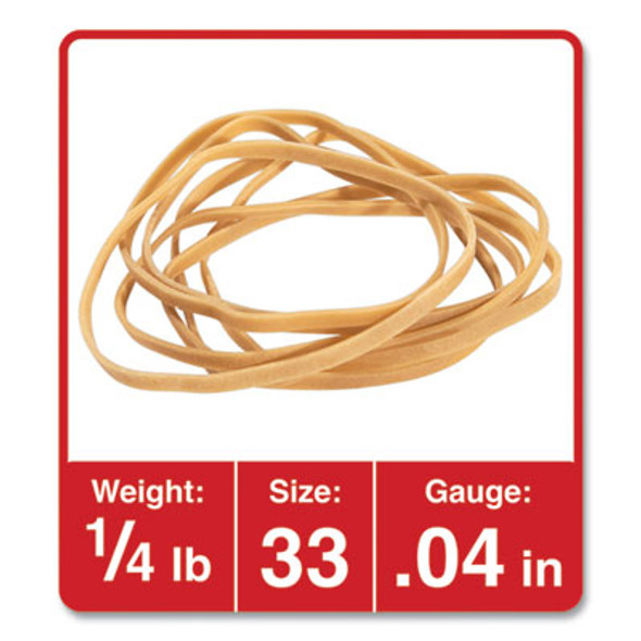 RUBBERBANDS,SIZE 33,1/4LB