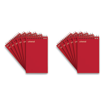 Universal® NOTEBOOK,WRBND,3X5,12/PK UNV20435