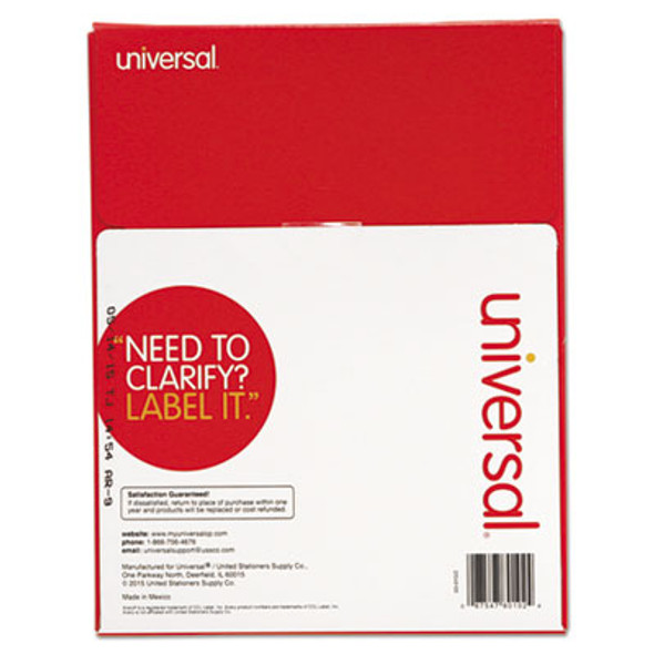 LABEL,DT,1X2-5/8,3000,WH
