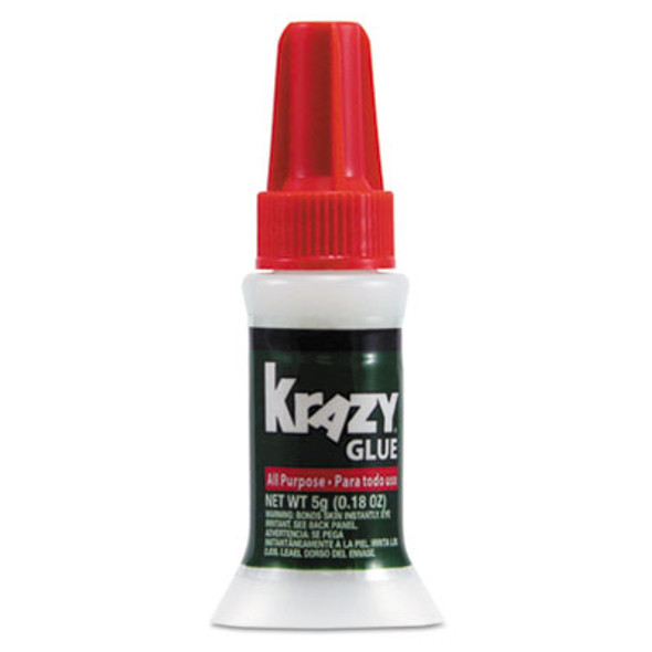 Krazy Glue® All Purpose Brush-On Krazy Glue, 0.17 Oz, Dries Clear KG92548R