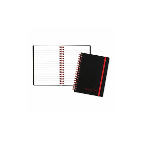 Black n\\' Red™ NOTEBOOK,POLYCOVER T/WIRE F67010