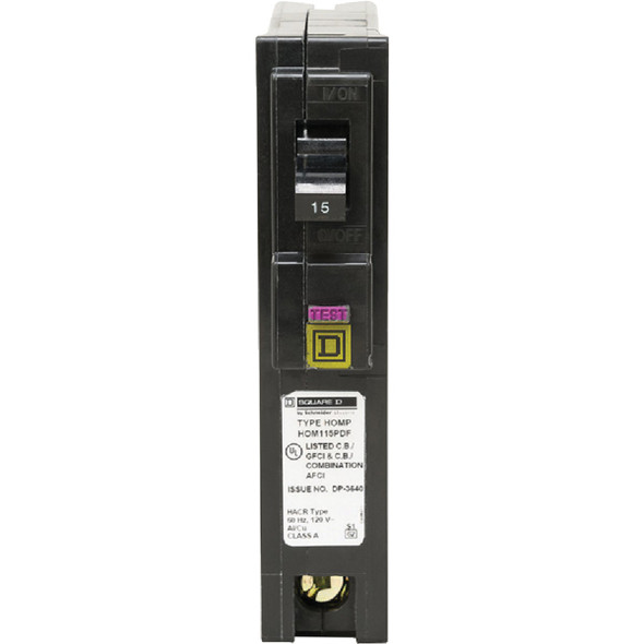 Homeline 15a Hom Cafcigfi Breaker HOM115PDFC