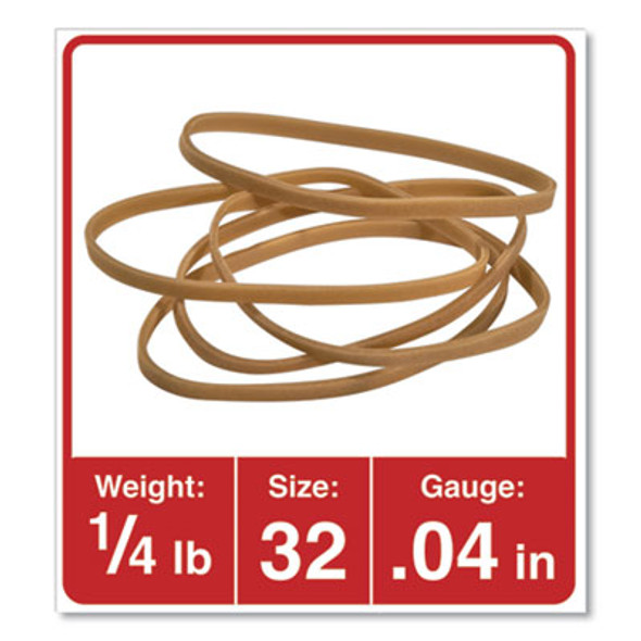 RUBBERBANDS,SIZE 32,1/4LB