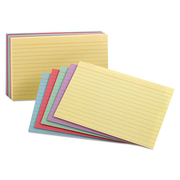 Oxford™ CARD,INDX,RULD,3X5,AST,1C 40280EE