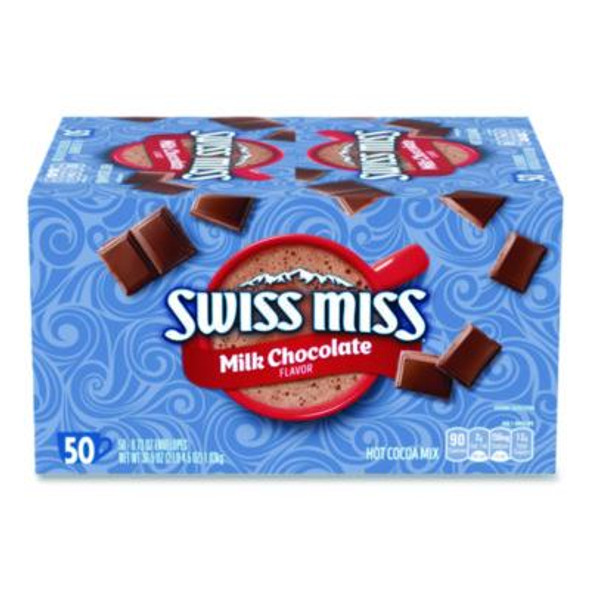 Swiss Miss® Hot Cocoa Mix, Regular, 0.73 oz. Packets, 50 Packets/Box GOV47491