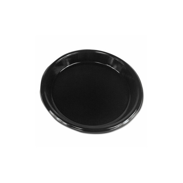 Boardwalk® PLATE,10",BK BWKPLHIPS10BL