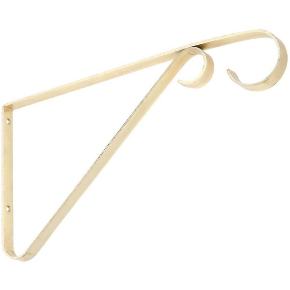 National Hardware 9 In. Brass Steel Hanging Plant Bracket N274-555