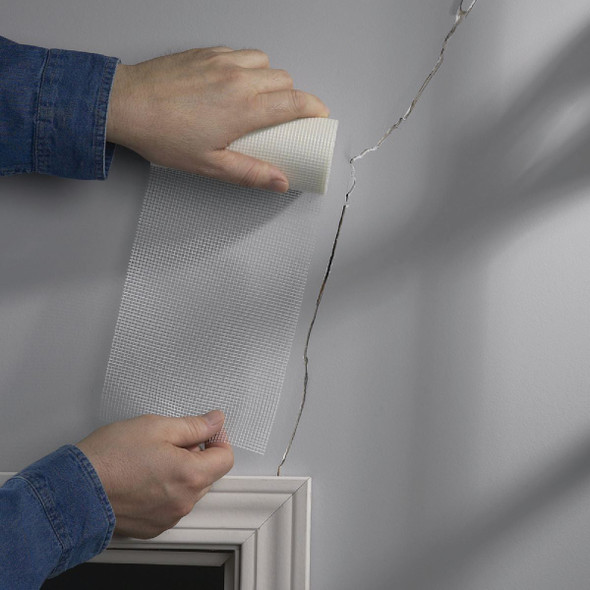 FibaTape Crackstop 6 In. x 75 Ft. Self-Adhesive Repair Fabric FDW6568-U 265845