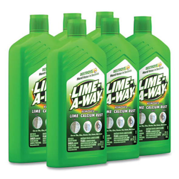 LIME-A-WAY® Lime, Calcium and Rust Remover, 28 oz Bottle, 6/Carton 51700-87000