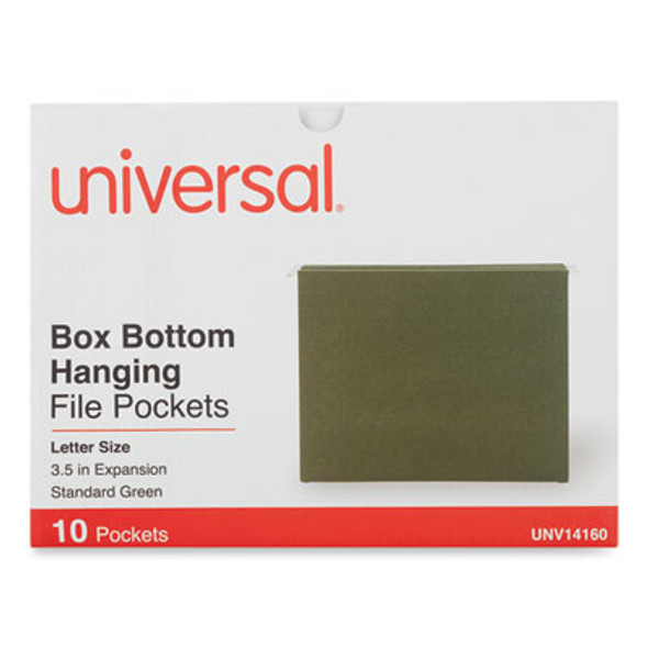Universal® FOLDER,HANG,3.5,LTR,GN UNV14160EE