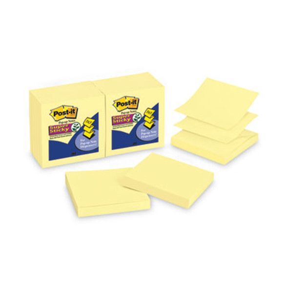 Post-it® Dispenser Notes Super Sticky NOTE,3X3 POP UP SS,CA R330-12SSC Post-it® Dispenser Notes Super Sticky NOTE,3X3 POP UP SS,CA R330-12SSC