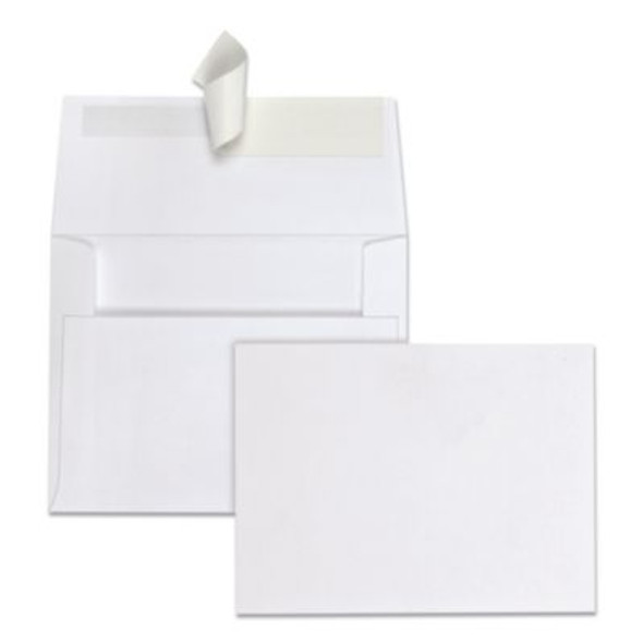 Quality Park™ ENVELOPE,4 3/8X5 3/4,WH QUA10740
