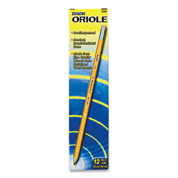 PENCIL,ORIOLE,#2,PRESHRP
