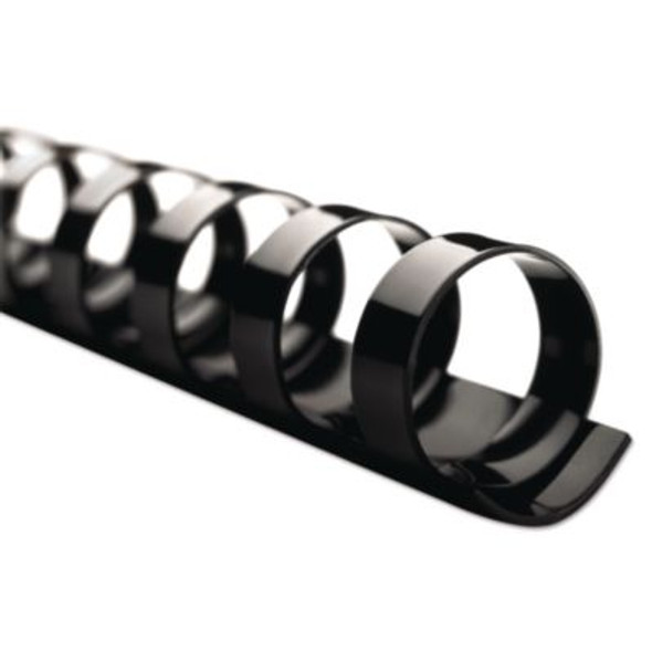 GBC® BINDING,PLAS,1/4"100/BXBK 4000020