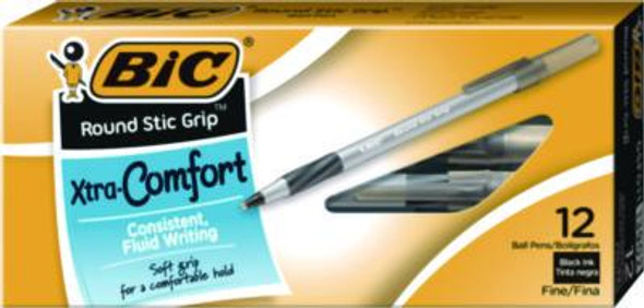 BIC® PEN,BPT,RNDSTC,GRP,FN,BK GSFG11 BLK