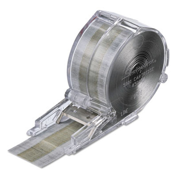 Swingline® Cartridge Staples, 0.25" Leg, 0.5" Crown, Steel, 5,000/box S7050050B