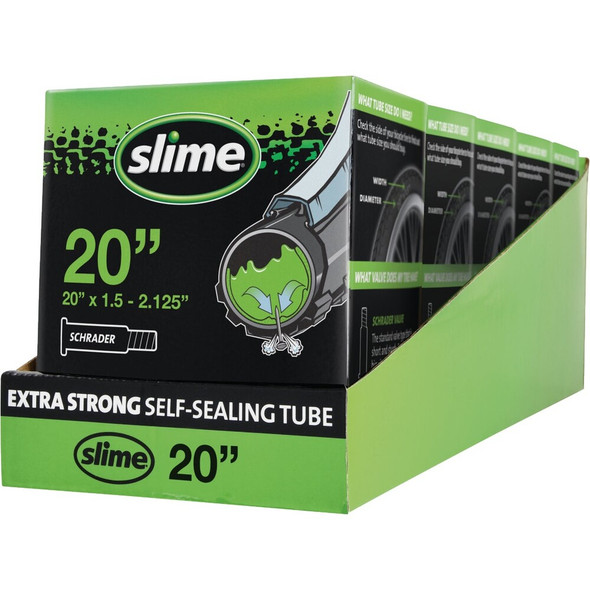 Slime Pre-Filled 20 In. Self-Sealing Bicycle Tube 30049 809977