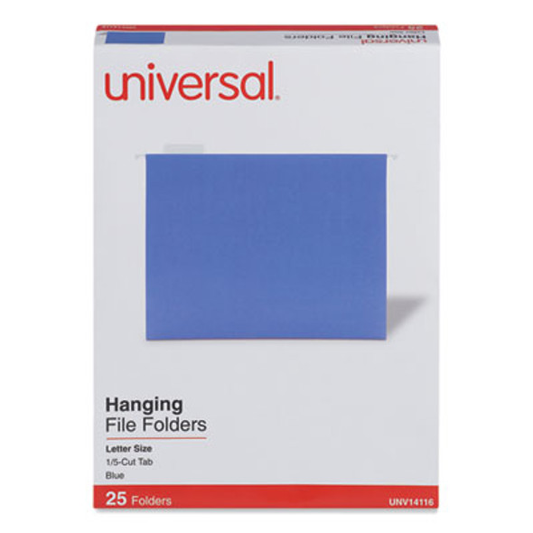 Universal® FOLDER,HANG,LTR,25/BX,BE UNV14116EE