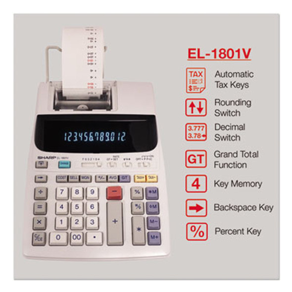 CALCULATOR,EL1801V,WE