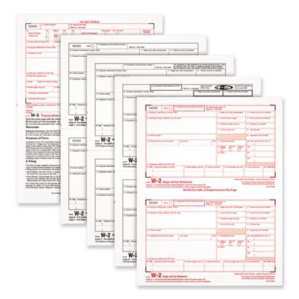 Adams® FORM,W-2,LASER-4PRT 50/PK 22990