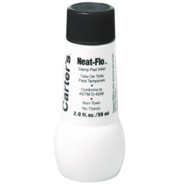 Carter\\'s™ Neat-Flo Stamp Pad Inker, 2 oz Bottle, Black 21448